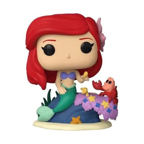 Funko ▫️ POP! Disney: Ultimate Princesa - Ariel - Princesas da Disney - Figuras em miniatura colecionáveis para exposição - Ideia para presente - Produtos oficiais - Brinquedos para crianças e adultos 3
