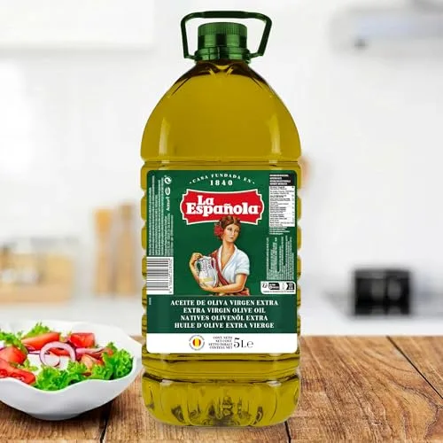 LA ESPANOLA ▫️ LA ESPAÑOLA Azeite Virgem Extra Seleção Mediterrânica, Garrafa de 5 L, AOVE de sabor equilibrado, ideal para cozinhar e para consumir em crueza 4