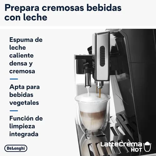 De'Longhi ▫️ Eletta Evo - Máquina de café superautomática para 6 bebidas, preta 4