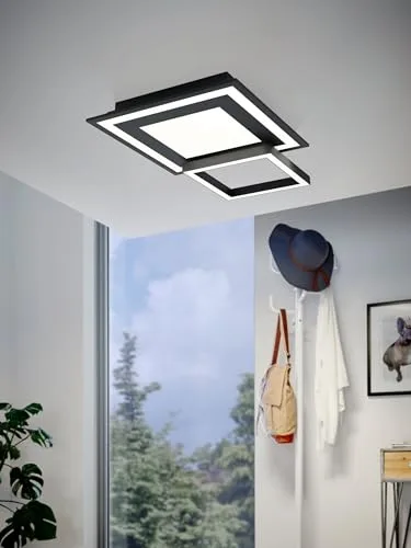 Eglo ▫️ Lâmpada de teto LED connect Savatarila-C, aplique de parede com 2 luzes 2