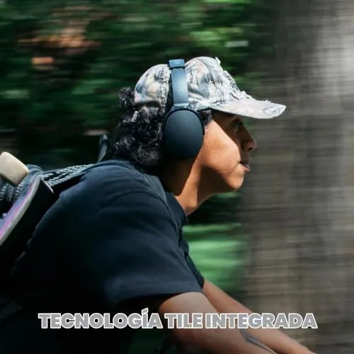 Skullcandy ▫️ Auscultadores sem fios Bluetooth Hesh EVO, tipo over-ear, isolamento acústico, 36 horas de autonomia, design leve e dobrável - Preto 3