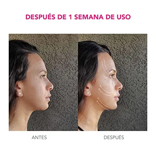 FOREO ▫️ BEAR - Aparelho elétrico de massagem facial com microcorrentes - Define o contorno da mandíbula - Lifting facial não invasivo - Antirrugas - Seguro e indolor - Fúcsia 4