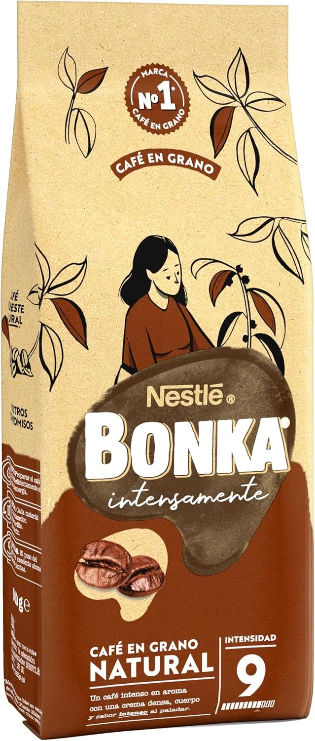 Bonka ▫️ Café Torrado em Grão Natural 500 g