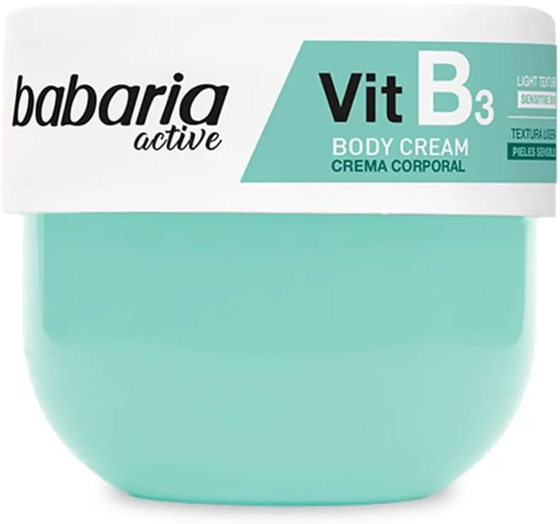 Babaria ▫️ Creme Hidratante para o Corpo com Vitamina B3 400 ml