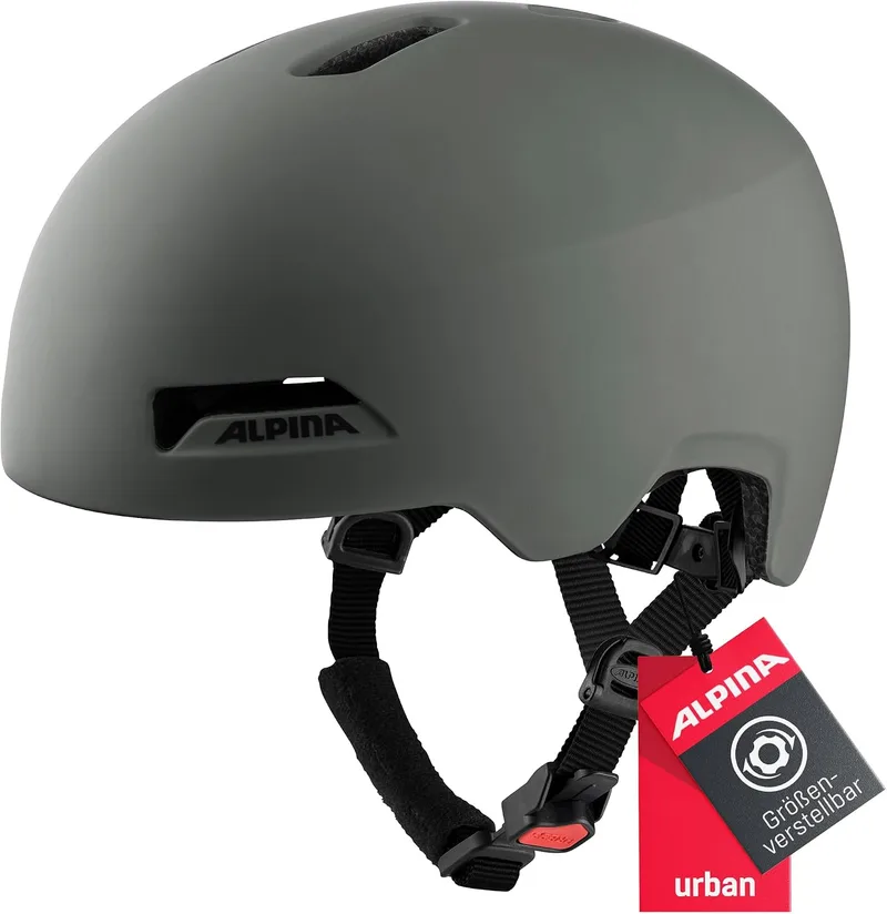 ALPINA ▫️ Capacete de bicicleta HAARLEM, unissexo para adultos, mate