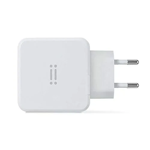 aiino italian ideas ▫️ Aiino Fonte de Alimentação USB-C de 27 W para iPhone 12, Pro, Mini, 11, X, SE e iPad - Portas USB de Carregamento Rápido 3.0 e Tipo C PD - Branco 3