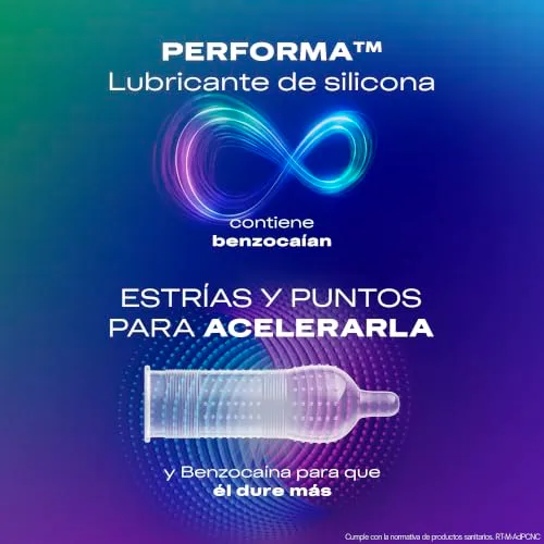 Durex ▫️ Pack Preservativos Prazer Prolongado + Clímax Mútuo - 24 preservativos 5