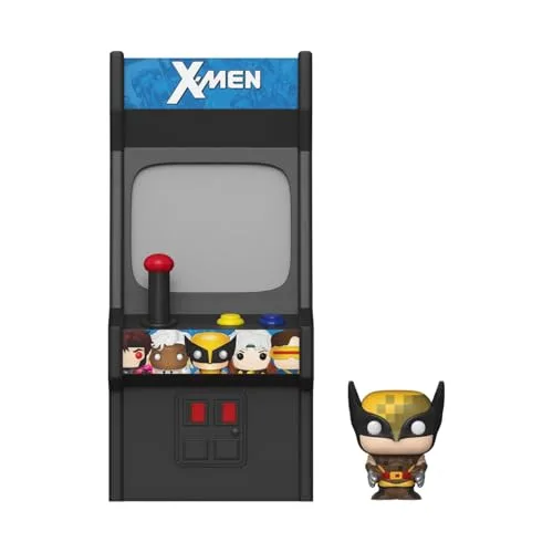 Funko ▫️ Bitty Pop! Cabine de arcada: Marvel X-Men - Wolverine 2