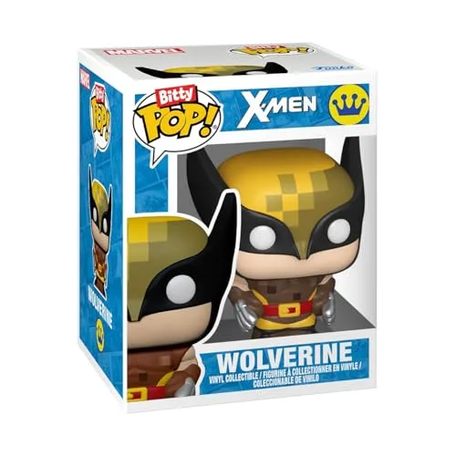 Funko ▫️ Bitty Pop! Cabine de arcada: Marvel X-Men - Wolverine 4