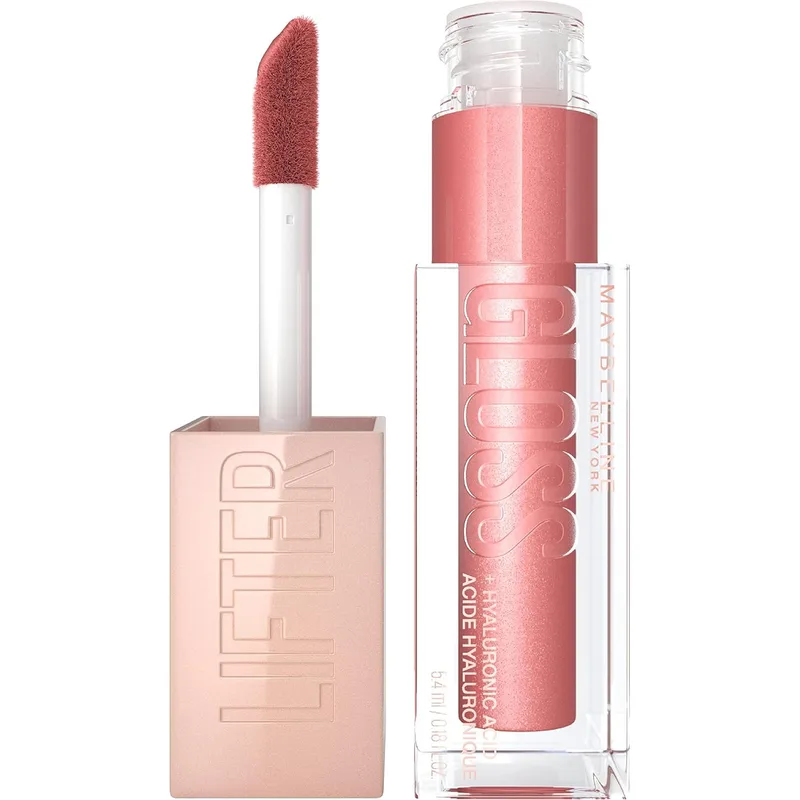 MAYBELLINE ▫️ New York, Brilho labial Lifter Gloss, Hidratação intensa e lábios mais volumosos sem retocas, fórmula com ácido hialurónico