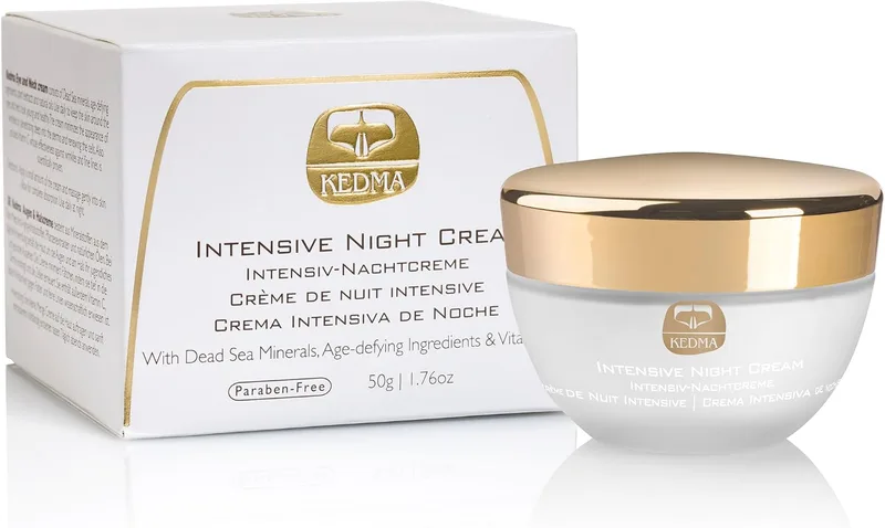 KEDMA ▫️ Creme de Noite Intensivo - Antirrugas e Nutritivo - 50 g