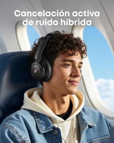 Soundcore ▫️ Q30 da Anker: Auscultadores Bluetooth com ANC híbrida, Hi-Res, 50 horas 3