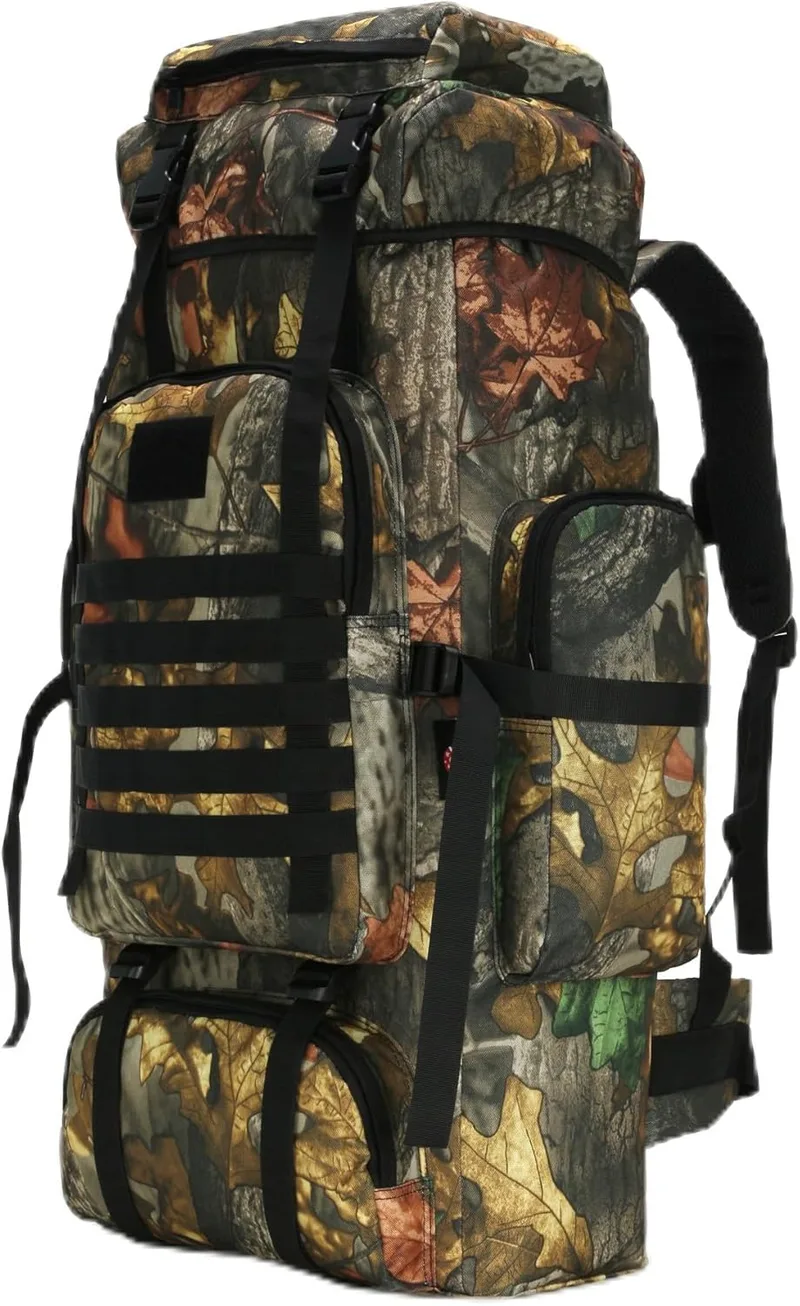 W WINTMING ▫️ Mochila de caminhada militar Mochila de caminhada para homem (embalagem de 1)