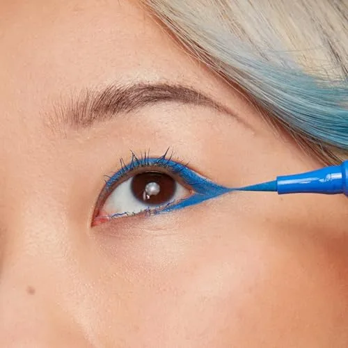 3ina ▫️ The Color Pen Eyeliner 850 - Delineador azul - Líquido mate 2