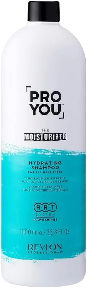 REVLON PROFESSIONAL ▫️ ProYou Gama Hidratante O Hidratante, Champô Hidratante para o Cabelo, Tratamento Hidratante para Todos os Tipos de Cabelo, Brilho e Suavidade Hidratantes, 1000ml