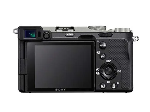 Sony ▫️ Alpha 7 C - Câmara EILC de formato completo (compacta e leve, focagem automática em tempo real, 24,2 MP, sistema de estabilização de 5 eixos, bateria de grande capacidade, apenas o corpo) Prateada 3