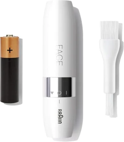Braun ▫️ Mini depiladora facial para mulher FS1000, branca 4