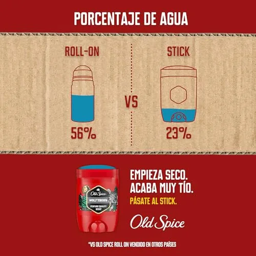 Old Spice ▫️ Wolfthorn Desodorizante em barra para homem, 4 x 50 ml. 3