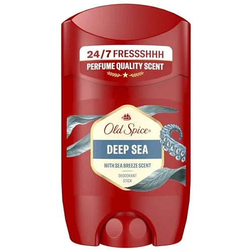 Old Spice ▫️ Deep Sea Desodorizante em barra para homem sem alumínio, 4x50 ml 2