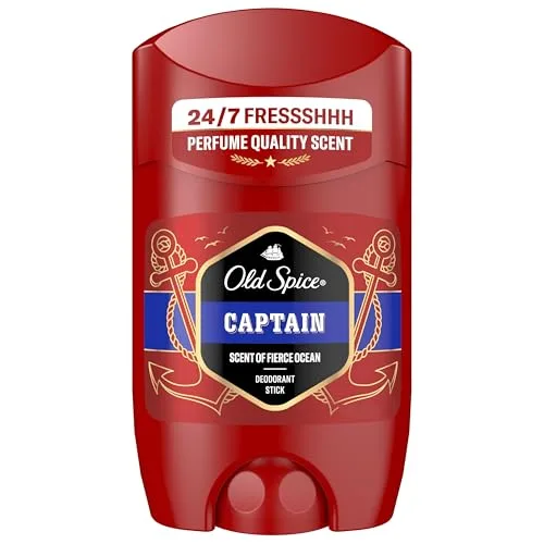 Old Spice ▫️ Desodorizante em barra Captain para homem, sem alumínio, 4x50 ml 2