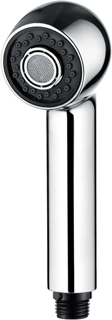 Ibergrif ▫️ Cabeça de torneira extraível de substituição para torneira de cozinha, cabeça de torneira de lavatório com 2 modos de pulverização e arejador, cabeça de chuveiro sobressalente à prova de salpicos, cromada-M91209