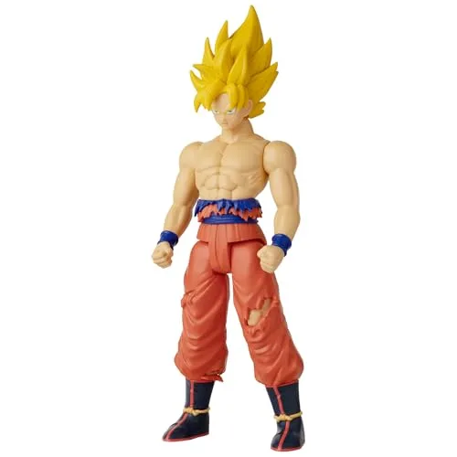 BANDAI ▫️ Série Dragon Ball Limit Breaker: Figura do Goku Battle Damag 3
