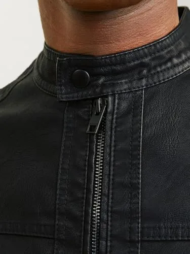 JACK & JONES ▫️ Casaco de couro sintético Casaco de couro sintético 5