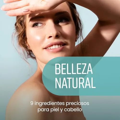 VitaBright ▫️ Colagénio Hidrolisado de Alta Dosagem 2450 mg | Cápsulas de Colagénio Marinho com Ácido Hialurónico | Colagénio Hidrolisado com Vitaminas C, E, B2 e Zinco | Colagénio para Articulações, Pele e Cabelo | 3