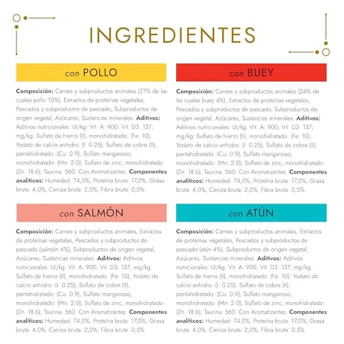 Gourmet ▫️ Gold Tartalette - Comida húmida para gatos 96x85 g 5