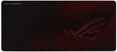 ASUS ▫️ ROG Scabbard II - Tapete de rato para jogos de tamanho alargado (revestimento protetor resistente à água, ao óleo e ao pó, bordas planas resistentes ao desgaste e base de borracha antiderrapante) 2