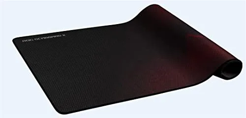 ASUS ▫️ ROG Scabbard II - Tapete de rato para jogos de tamanho alargado (revestimento protetor resistente à água, ao óleo e ao pó, bordas planas resistentes ao desgaste e base de borracha antiderrapante) 6