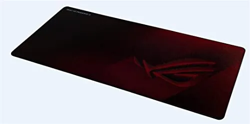 ASUS ▫️ ROG Scabbard II - Tapete de rato para jogos de tamanho alargado (revestimento protetor resistente à água, ao óleo e ao pó, bordas planas resistentes ao desgaste e base de borracha antiderrapante) 7