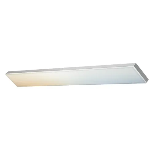 LEDVANCE ▫️ Luminária de teto LED inteligente, painel de interior com tecnologia Wi-Fi, cor da luz ajustável (3000K-6500K), 800 mm x 100 mm, compatível com o Google e o controlo por voz Alexa, SMART+ WIFI PLANON FRAMELESS 6