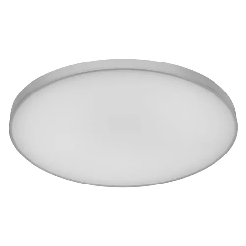 LEDVANCE ▫️ Luminária de teto LED inteligente, painel interior com tecnologia Wi-Fi, cor da luz variável (3000 K-6500 K), 300 mm de diâmetro, compatível com o Google e o controlo por voz Alexa, SMART+ WIFI PLANON FRAMELESS 6