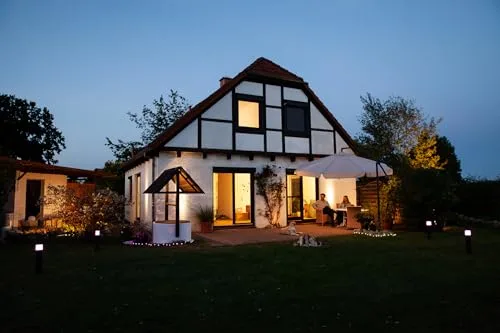 LEDVANCE ▫️ Luz de jardim LED inteligente com tecnologia Wi-Fi, conjunto de 3 mini postes de jardim para exterior, cores RGB intercambiáveis, compatível com o Google e a Alexa, SMART+ WIFI GARDPOLE MINI 5