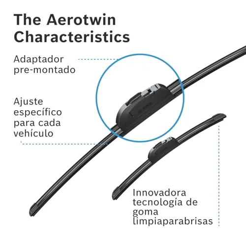 BOSCH ▫️ Lâmina de limpa-para-brisas Aerotwin Retrofit - AR705S (dianteira) 3397014637 6