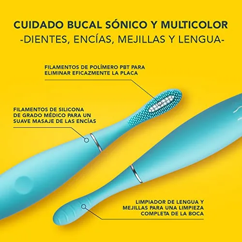 FOREO ▫️ ISSA kids Escova sónica para crianças dos 5 aos 12 anos - TRUE BLUE PONY 3