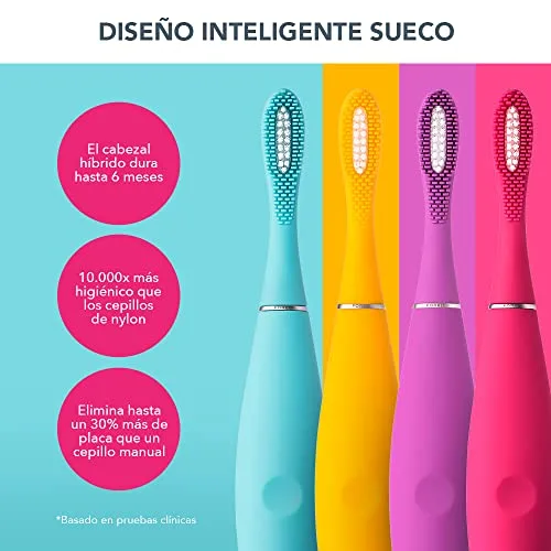 FOREO ▫️ ISSA kids Escova sónica para crianças dos 5 aos 12 anos - TRUE BLUE PONY 4