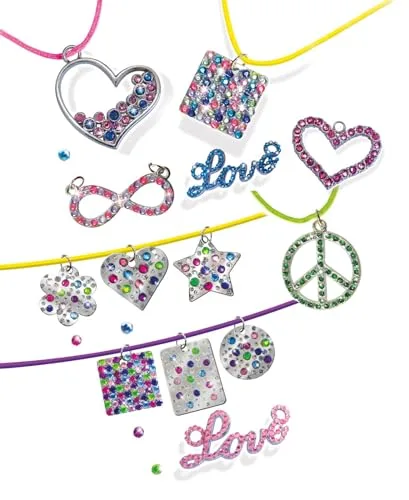 Lena ▫️ Conjunto de joalharia artesanal em metal para crianças a partir dos 8 anos, multicolorido 2