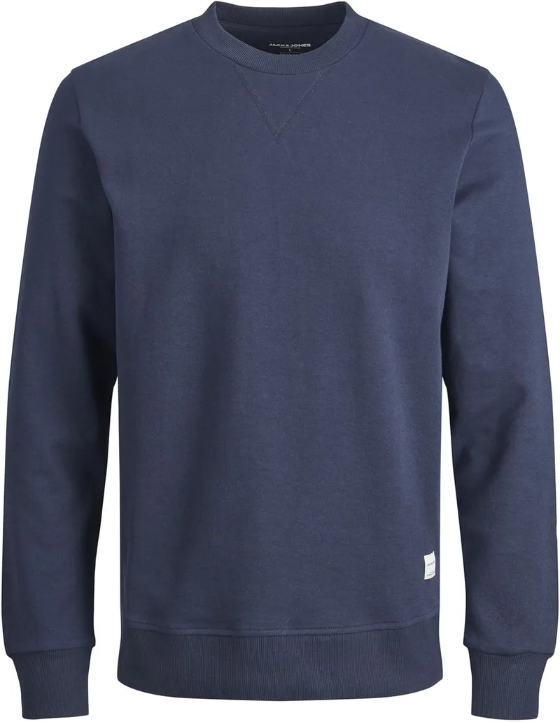 JACK & JONES ▫️ Jjebasic Sweat Crew Neck Noos Camisola para Homem