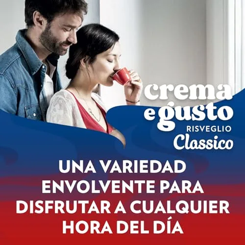 Lavazza ▫️ Crema e Gusto Classico, Café Moído Natural, Ideal para máquinas de café italianas, de filtro e francesas, com notas aromáticas de especiarias, Arábica e Robusta, Intensidade 7, Torra Escura, 250 g 2