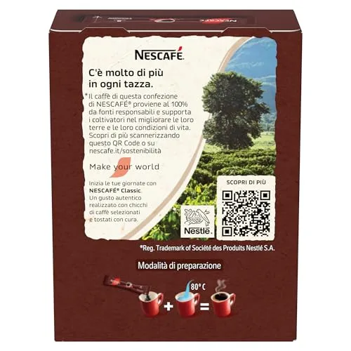 Nescafe ▫️ Nescafé Classic - Café solúvel, 20 saquinhos de 34 g 4