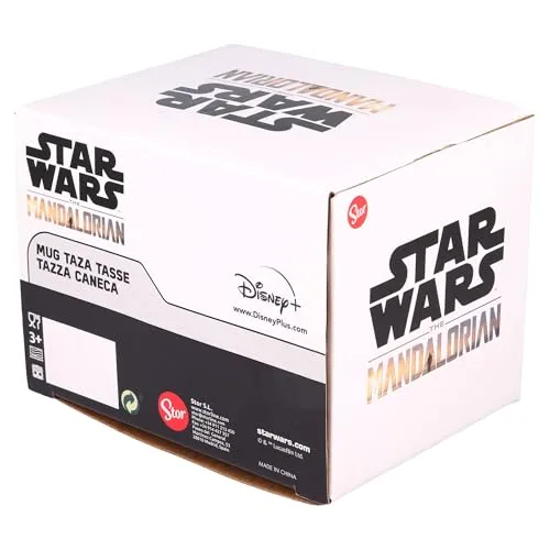 Stor ▫️ CANECA DE CERÂMICA GLOBE 380 ML EM EMBALAGEM DE PRESENTE THE CHILD MANDALORIAN 5
