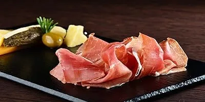 Navidul ▫️ Conjunto de presunto ibérico de cebo (50% raça ibérica) Freshpack, embalado a vácuo - 10 x 70 g 7