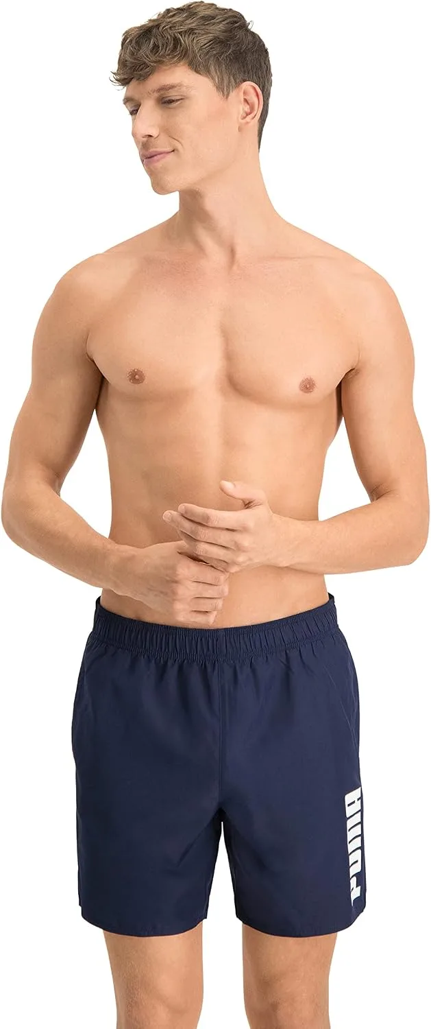 PUMA ▫️ Calções de banho Mid para homem (pacote de 1)