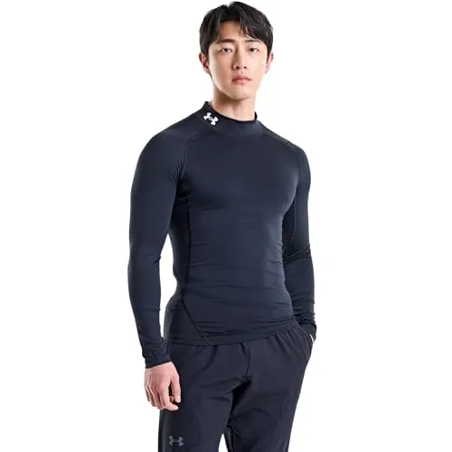 Under Armour ▫️ Camisola de manga comprida Heatgear Armour Comp Mock para homem (pacote de 1) 5