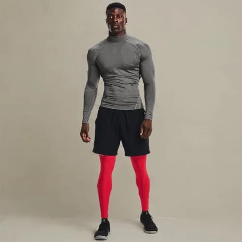 Under Armour ▫️ Camisola de manga comprida Heatgear Armour Comp Mock para homem (pacote de 1) 6