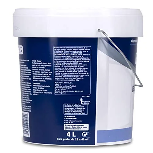 Bruguer ▫️ Branco Neve Plástica Tinta para paredes 4 L 2