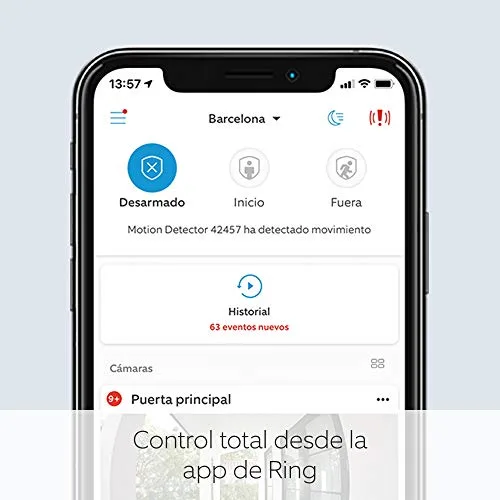 Ring ▫️ Campainha com vídeo com fios (Video Doorbell Wired) | Campainha com vídeo exterior à prova de água com vídeo HD e deteção de movimento avançada para a porta da sua casa | 30 dias grátis Home 7
