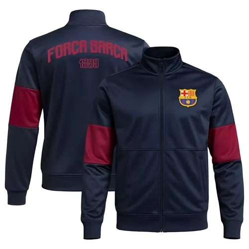 Icon Sports ▫️ Touchline - Casaco desportivo para adulto FC Barcelona Touchline - Casaco desportivo para homem adulto 2